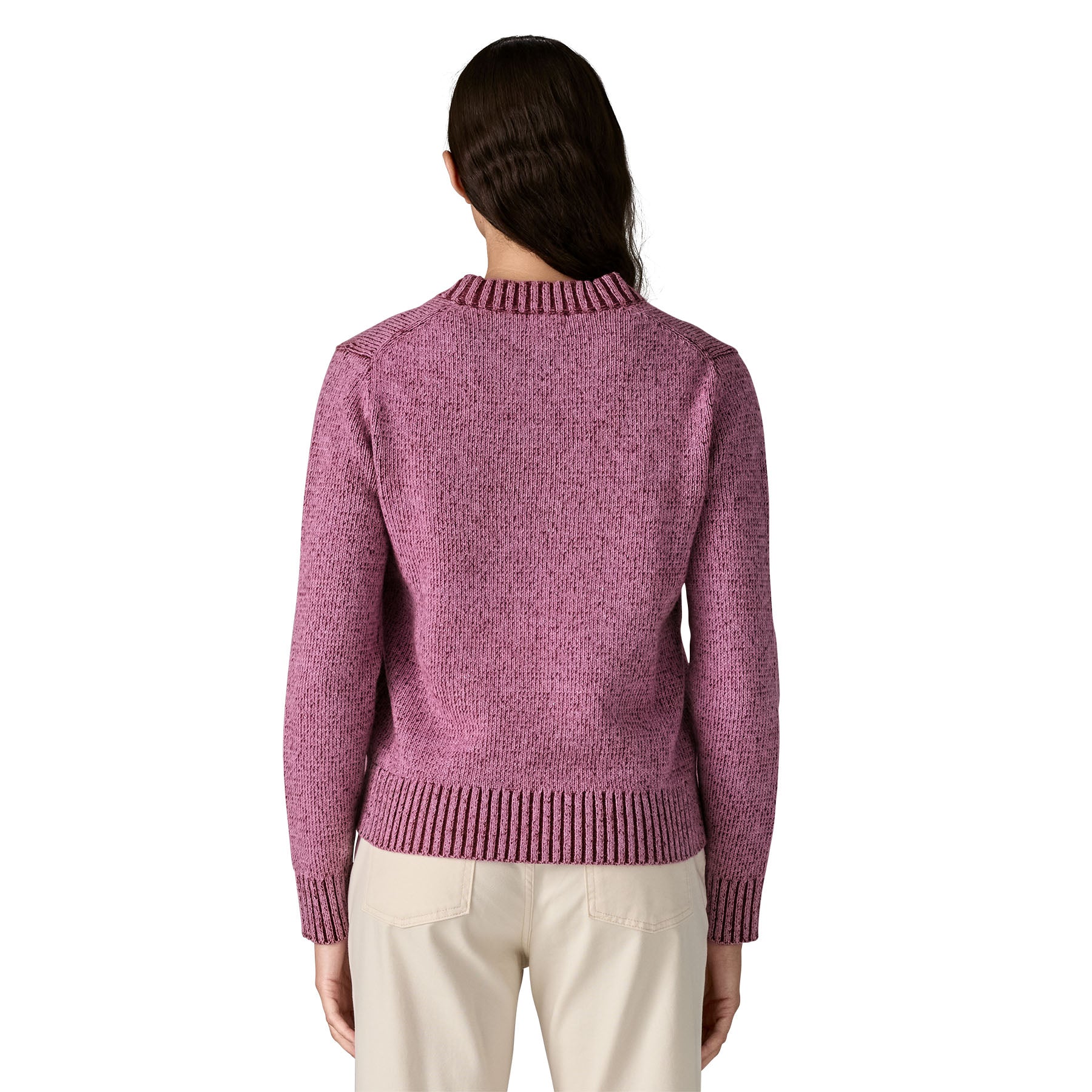 Women's Recycled Wool-Blend Crewneck Sweater - Image 7