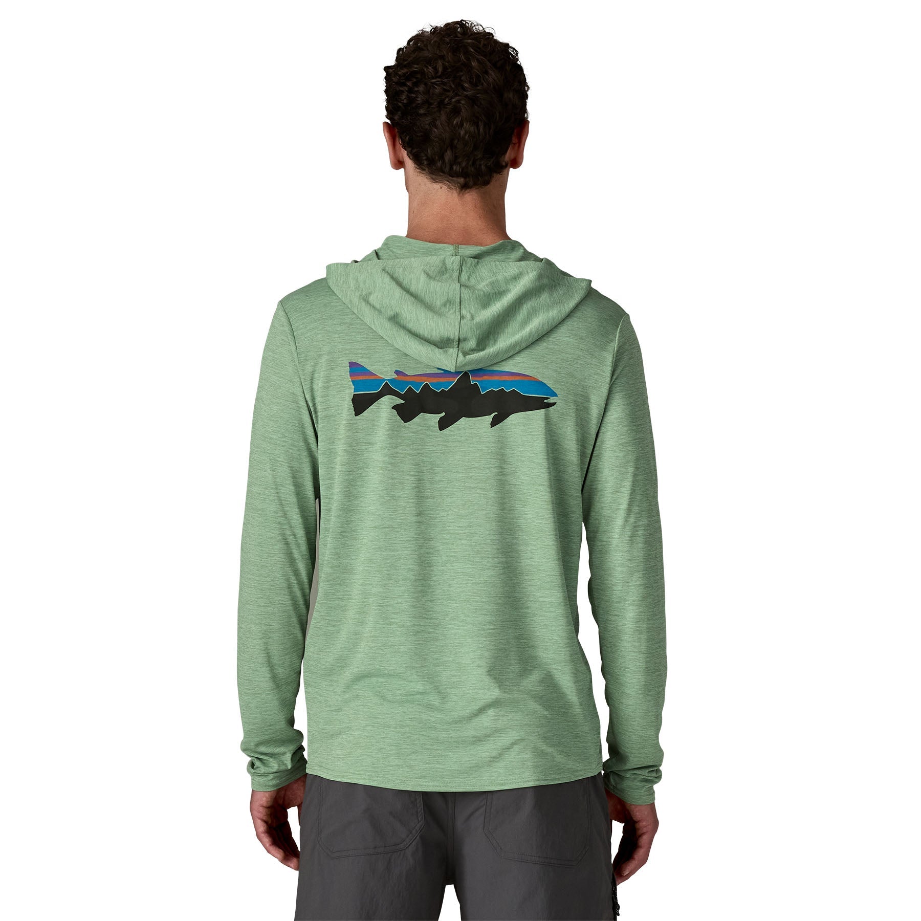 Men's Capilene Cool Daily Graphic Hoody - Image 6