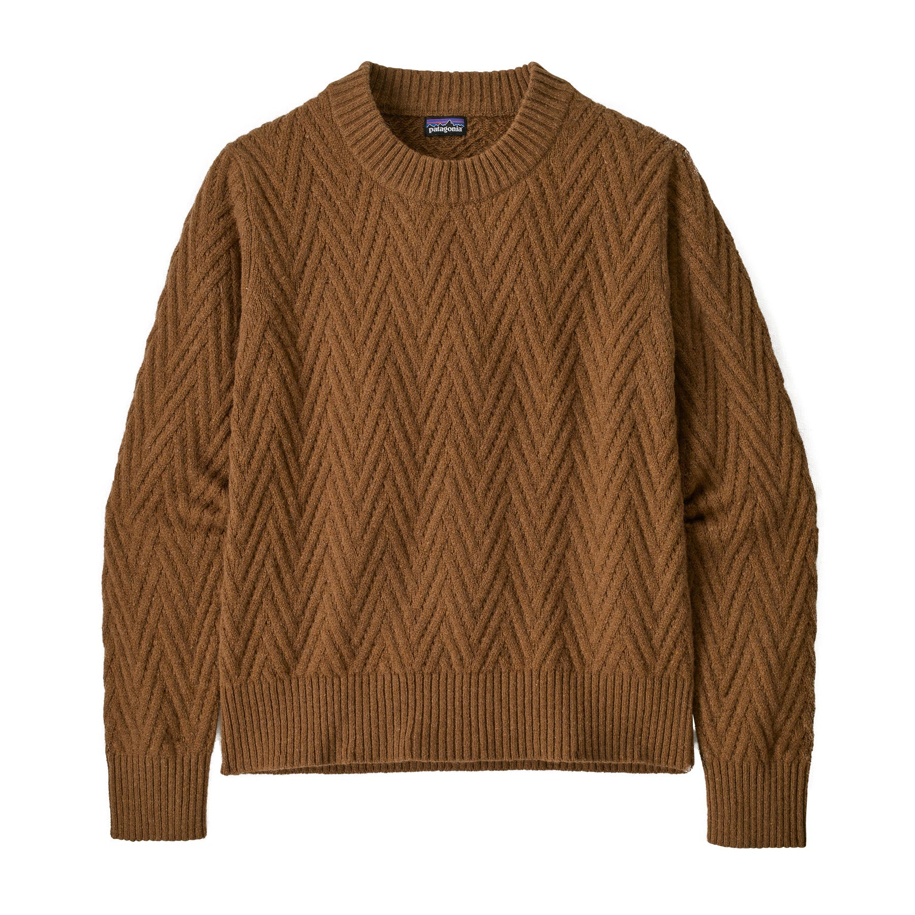 Women's Recycled Wool-Blend Crewneck Sweater - Image 3